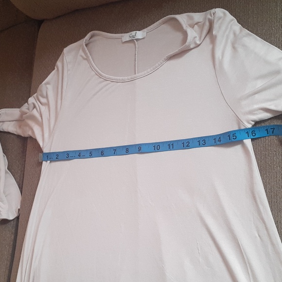 Easel Soft Ruffle Hem Tunic - Picture 6 of 7